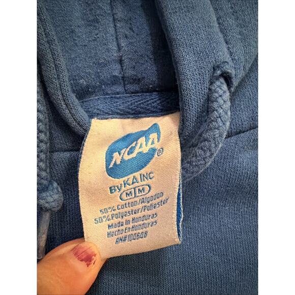 Vintage Duke Blue Devils Hoodie Men’s Medium Blue College Y2K - Picture 2 of 3